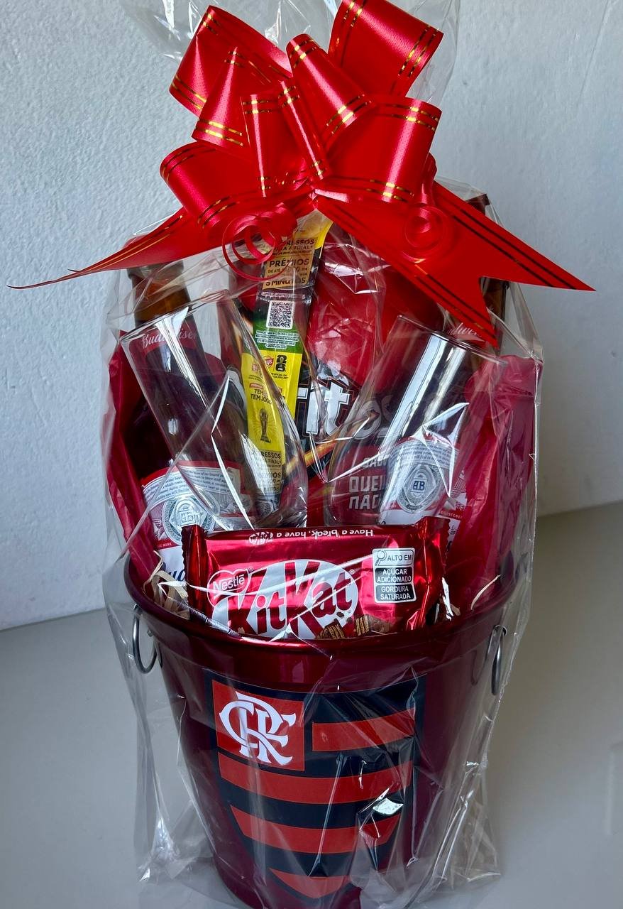 Cesta Balde Flamengo