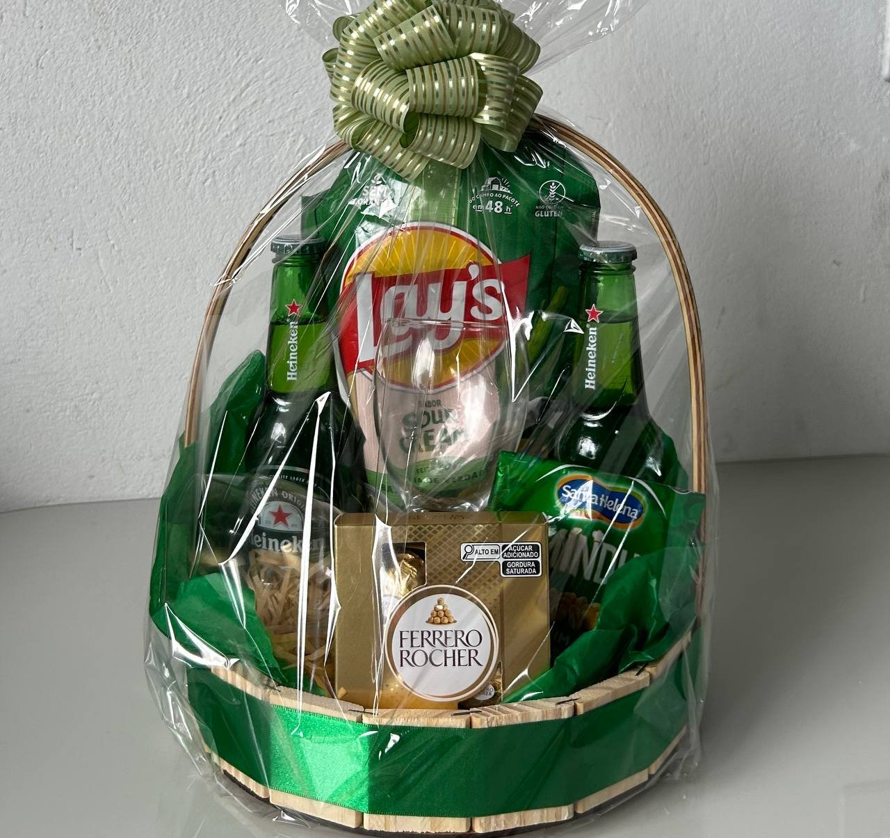 Cesta de Cervejas Heineken 💚