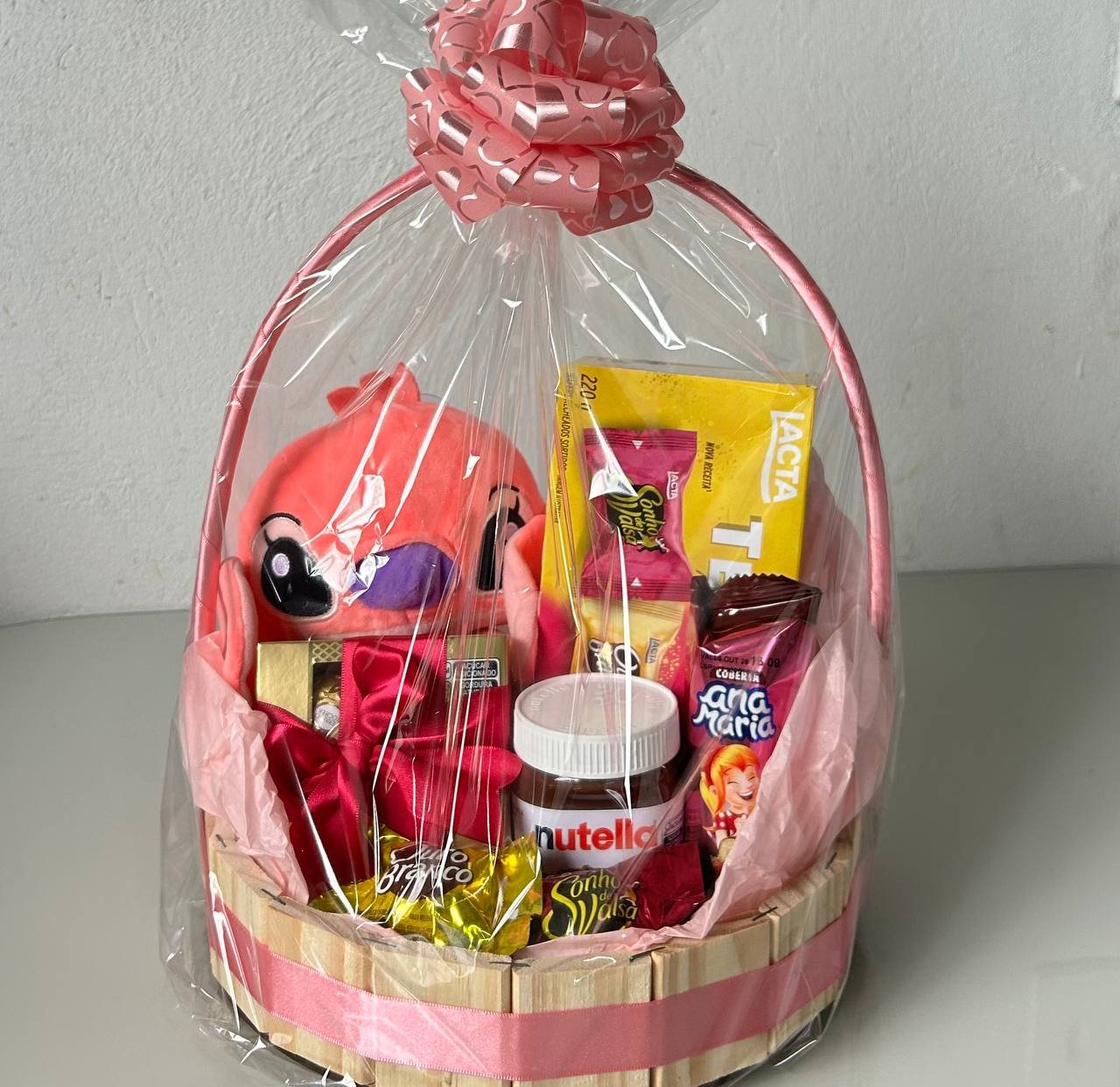 Cesta de Chocolates Rosa 💗